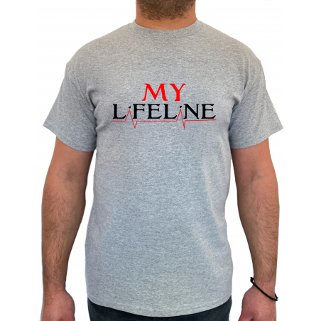 Tricou My lifeline heart (pentru Barbat) - D000160M