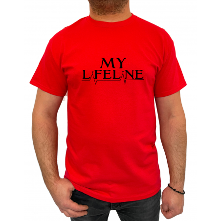 Tricou My lifeline heart (pentru Barbat) - D000160M