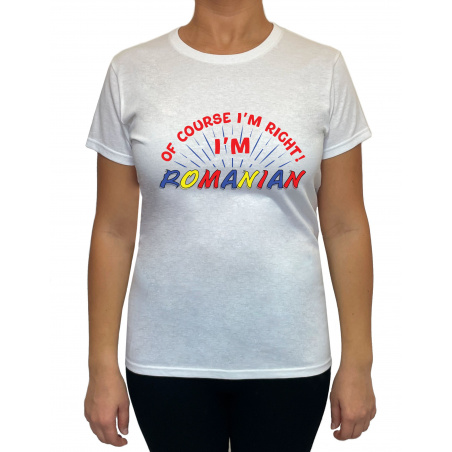 Tricou I'm Romanian - Heavy Cotton Femei - D000006U