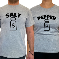 Tricou Salt and pepper (pentru Barbat) - D000158M