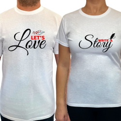 Tricou Love story (pentru...