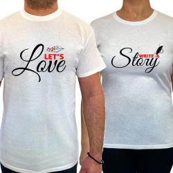 Tricou Love story (pentru...