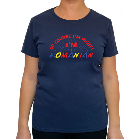 Tricou I'm Romanian - Heavy Cotton Femei - D000006U