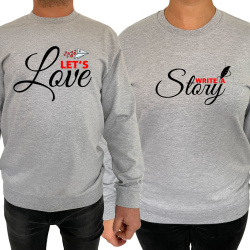 Bluza Love story (pentru Barbat) - D000157M