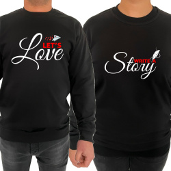 Bluza Love story (pentru Barbat) - D000157M