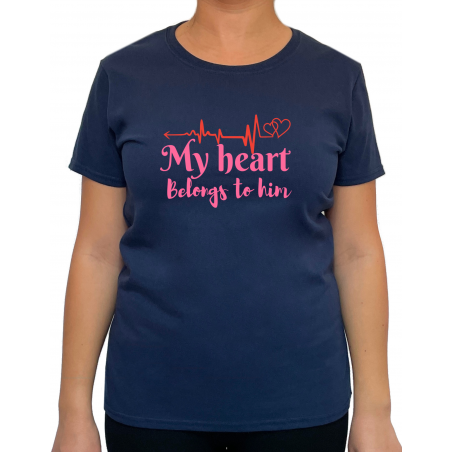 Tricou My heart belongs (pentru Femeie) - D000154F