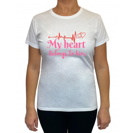 Tricou My heart belongs (pentru Femeie) - D000154F