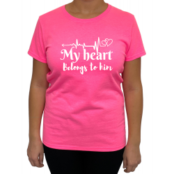 Tricou My heart belongs (pentru Femeie) - D000154F