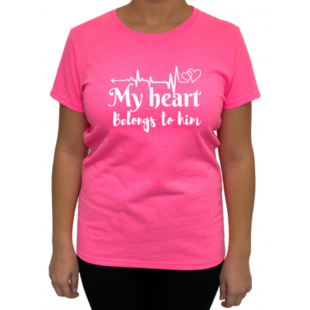 Tricou My heart belongs (pentru Femeie) - D000154F