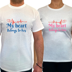 Tricou My heart belongs...