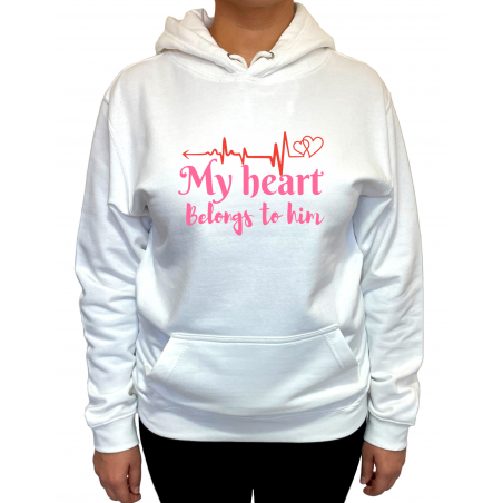 Hanorac My heart belongs (pentru Femeie) - D000154F