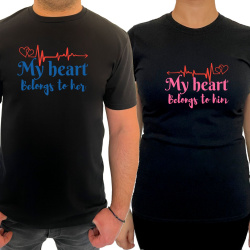 Tricou My heart belongs (pentru Barbat) - D000154M