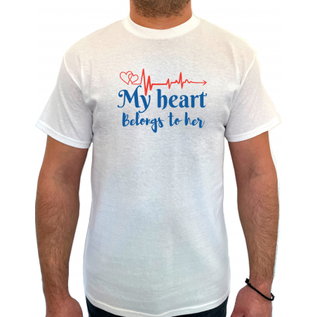 Tricou My heart belongs (pentru Barbat) - D000154M