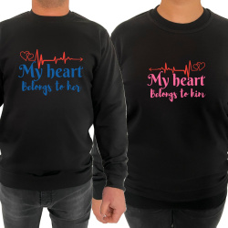 Bluza My heart belongs (pentru Barbat) - D000154M