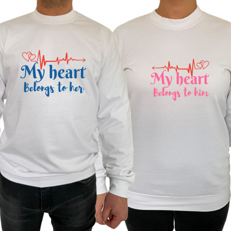 Bluza My heart belongs (pentru Barbat) - D000154M