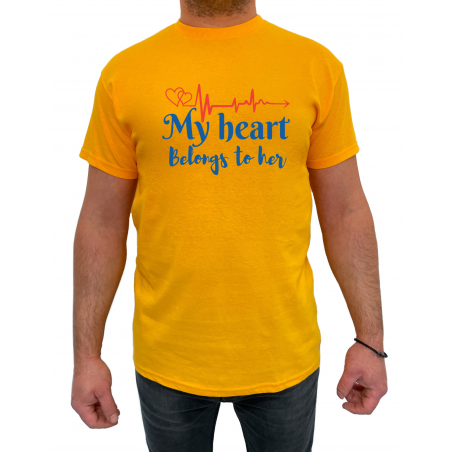 Tricou My heart belongs (pentru Barbat) - D000154M