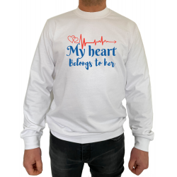 Bluza My heart belongs (pentru Barbat) - D000154M