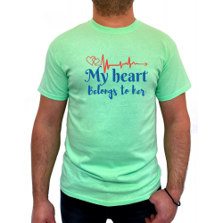 Tricou My heart belongs (pentru Barbat) - D000154M