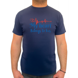 Tricou My heart belongs (pentru Barbat) - D000154M