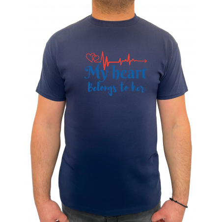 Tricou My heart belongs (pentru Barbat) - D000154M