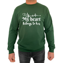 Bluza My heart belongs (pentru Barbat) - D000154M