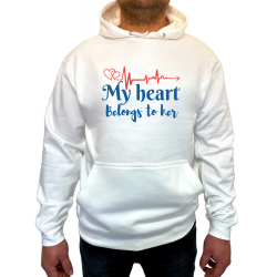 Hanorac My heart belongs (pentru Barbat) - D000154M