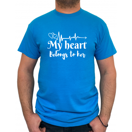 Tricou My heart belongs (pentru Barbat) - D000154M