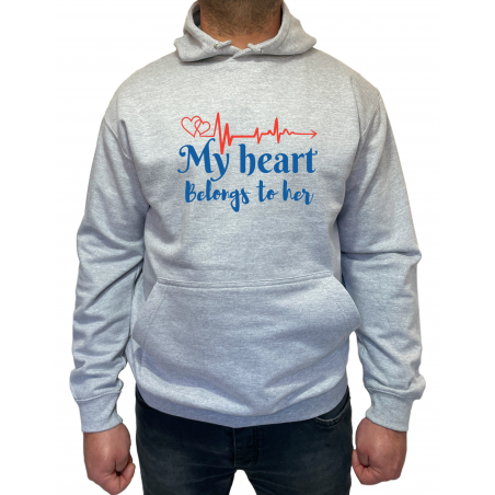 Hanorac My heart belongs (pentru Barbat) - D000154M