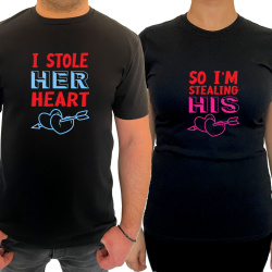 Tricou Stealing heart (pentru Barbat) - D000152M