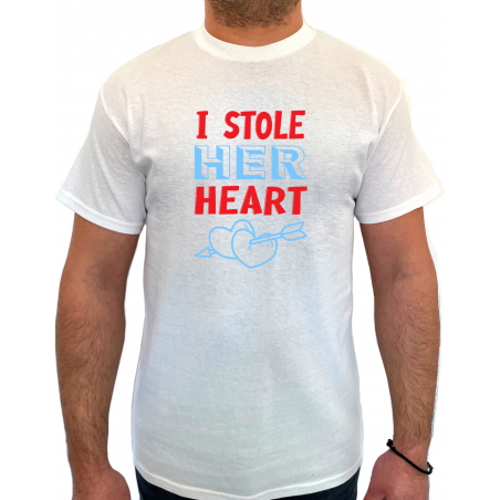 Tricou Stealing heart (pentru Barbat) - D000152M