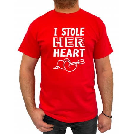 Tricou Stealing heart (pentru Barbat) - D000152M