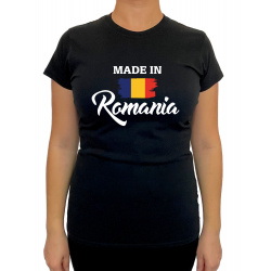 Tricou Made In Romania - Heavy Cotton Femei - D000010U