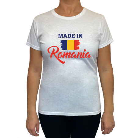 Tricou Made In Romania - Heavy Cotton Femei - D000010U