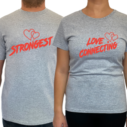 Tricou Strongest love connecting (pentru Femeie) - D00014F