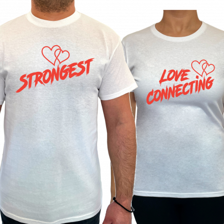 Tricou Strongest love connecting (pentru Barbat) - D00014M