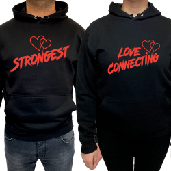 Hanorac Strongest love connecting (pentru Femeie) - D00014F