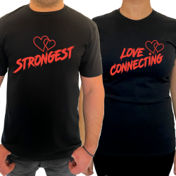 Tricou Strongest love connecting (pentru Barbat) - D00014M