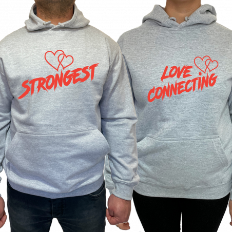 Hanorac Strongest love connecting (pentru Barbat) - D00014M