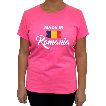 Tricou Made In Romania - Heavy Cotton Femei - D000010U