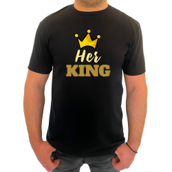 Tricou Her king his queen (pentru Barbat) - D000146M