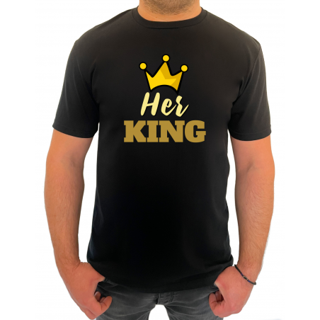 Tricou Her king his queen (pentru Barbat) - D000146M