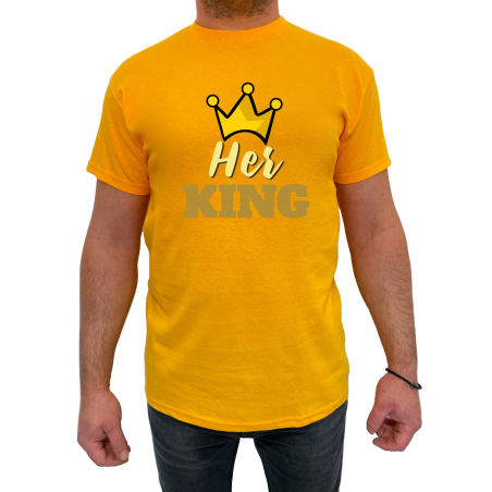 Tricou Her king his queen (pentru Barbat) - D000146M