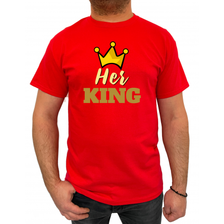 Tricou Her king his queen (pentru Barbat) - D000146M