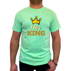 Tricou Her king his queen (pentru Barbat) - D000146M