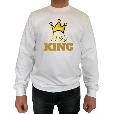 Bluza Her king his queen (pentru Barbat) - D000146M