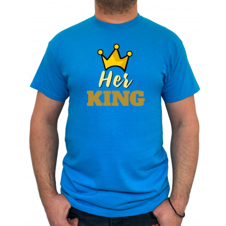 Tricou Her king his queen (pentru Barbat) - D000146M