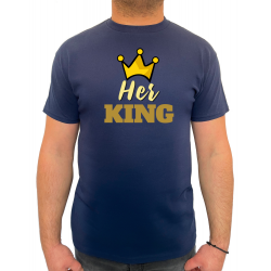 Tricou Her king his queen (pentru Barbat) - D000146M