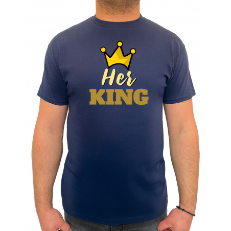 Tricou Her king his queen (pentru Barbat) - D000146M