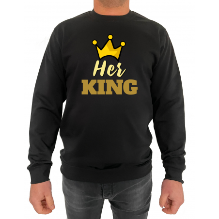 Bluza Her king his queen (pentru Barbat) - D000146M