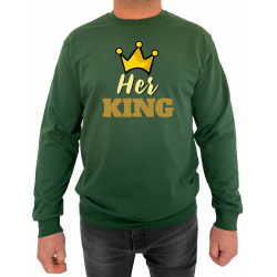 Bluza Her king his queen (pentru Barbat) - D000146M